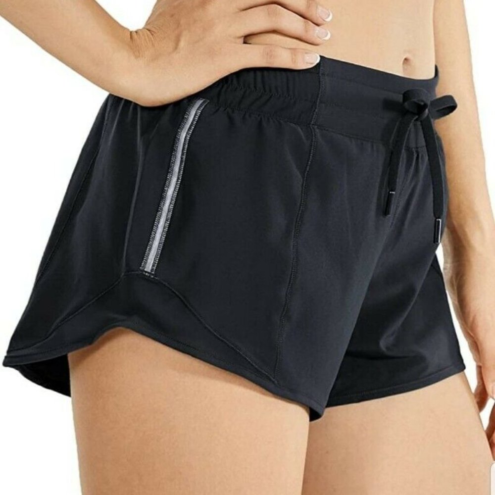 CRZ YOGA Women's Quick-Dry Loose Running Shorts